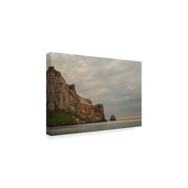 Chris Moyer 'Morro Rocks Edge' Canvas Art,30x47